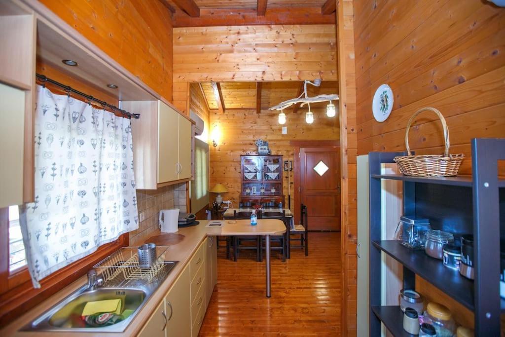 Wooden House In Ioannina Apartment Luaran gambar